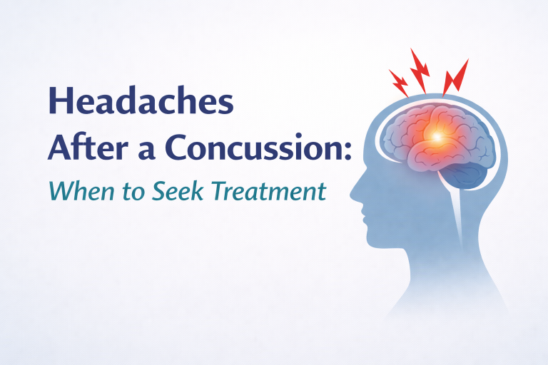 Headaches after a concussion - when to seek treatment